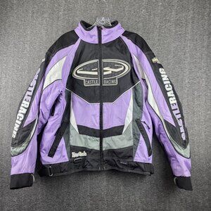 Castle X Switch Jacket Womens XL Purple Black Snowmobile Racing Insulated Warm